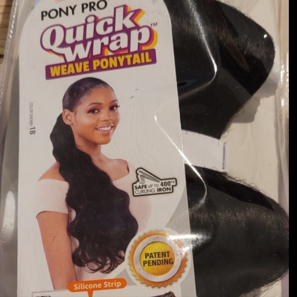 QUICK WRAP WEAVE PONYTAIL